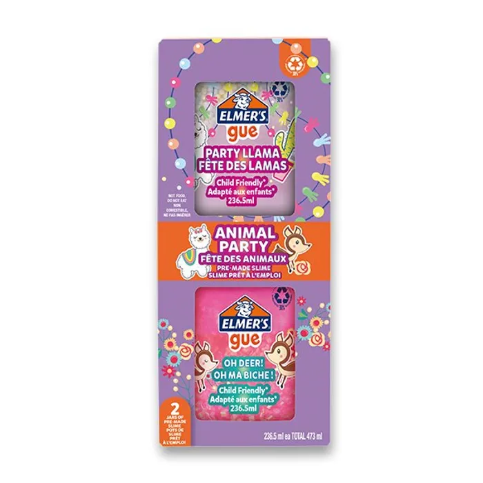Hauptproduktbild Sada ELMER´S Animal Party Gue 236,5 ml, 2 ks