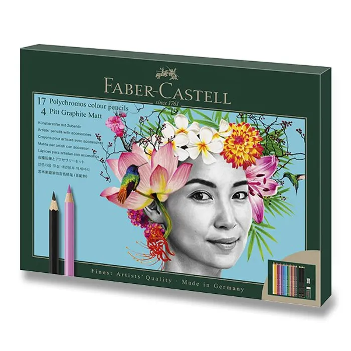Hauptproduktbild Sada Faber-Castell Polychromos & Pitt Graphite Matt 23 ks