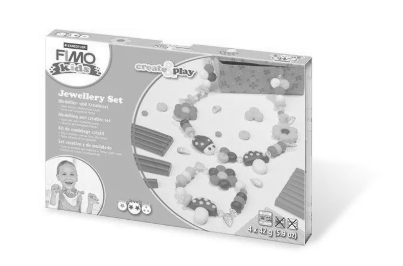 Hauptproduktbild Sada FIMO® kids 8033 create&play "Flowers" květiny