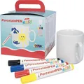 Set of Porcelain Fixatives "EASY - YOUR OWN MUG", Hobby Line, KREUL