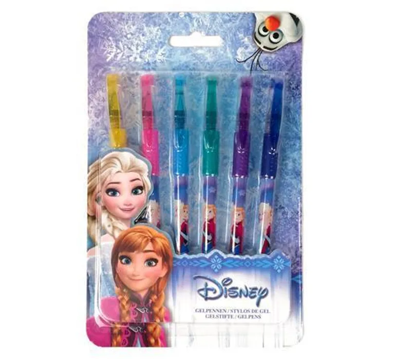 Hauptproduktbild Sada gelových per "Frozen", 6 barev, CANENCO