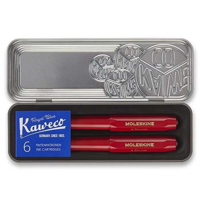 Hauptproduktbild Sada kuličková tužka a plnicí pero Moleskine Kaweco červená