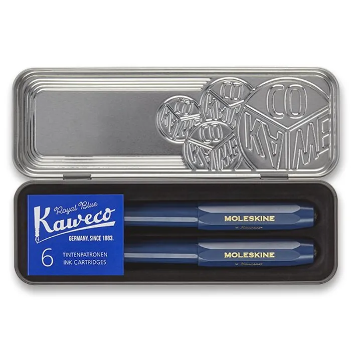 Hauptproduktbild Sada kuličková tužka a plnicí pero Moleskine Kaweco modrá