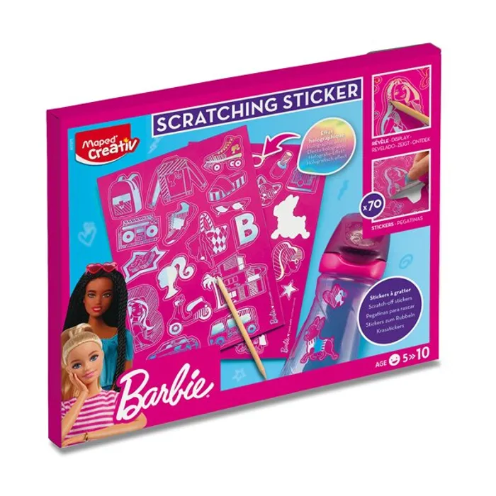 Hauptproduktbild Sada Maped Creativ Barbie Scratching Sticker