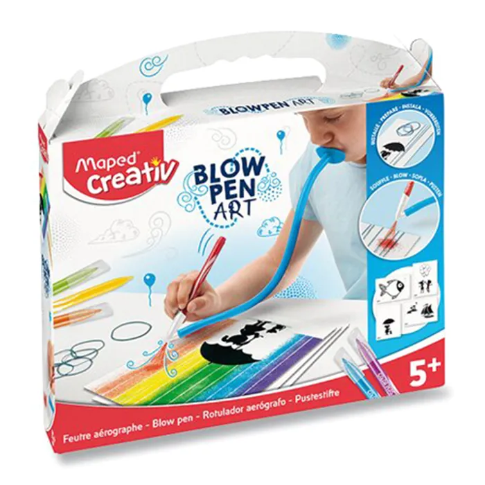 Hauptproduktbild Sada Maped Creativ Blowpen String´Art Foukací pero 6 barev