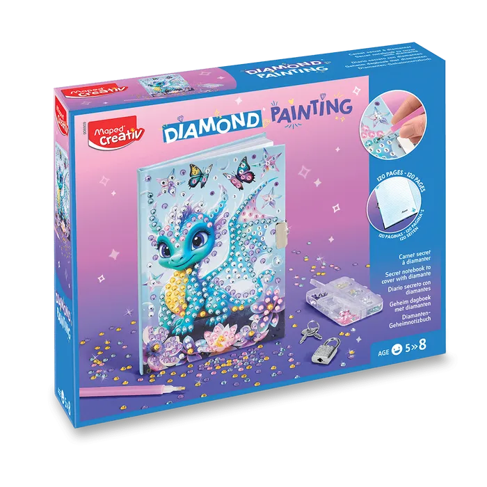 Hauptproduktbild Sada Maped Creativ Diamond Painting - Tajný deníček