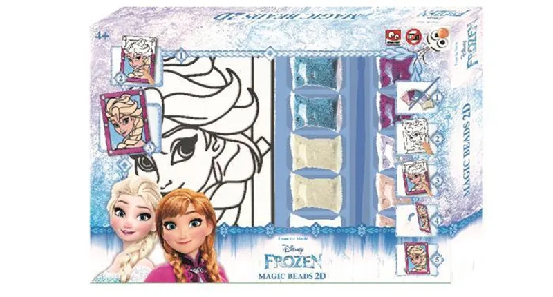 Hauptproduktbild Sada na tvoření obrázků "Frozen", korálky, CANENCO