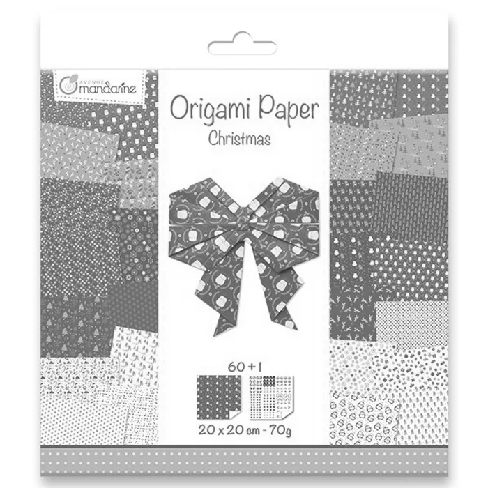 Hauptproduktbild Sada papírů Clairefontaine Origami Christmas 1 60 listů
