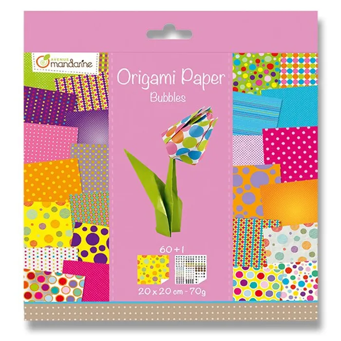 Hauptproduktbild Sada papírů Clairefontaine Origami Kolečka