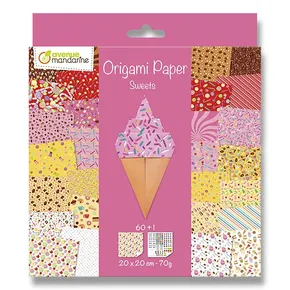 Papierset Clairefontaine Origami Sweets