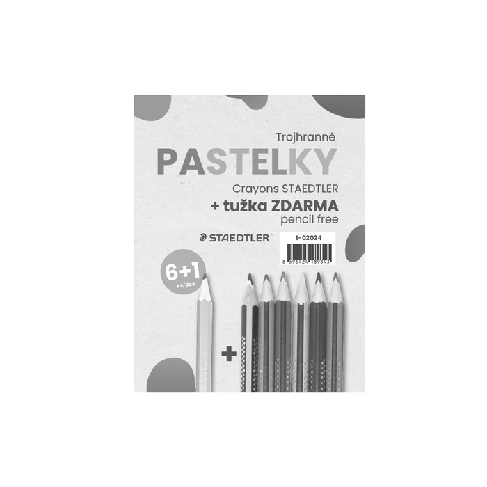 Hauptproduktbild Sada pastelek 6+1 zdarma tužka mix