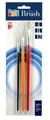 Fire Set, 3PCS, Nr. 4-8-12, Holz, ICO "Creative Kids"