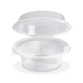 Salatschale (PP) mit Domdeckel klar 2200ml [25 St.]