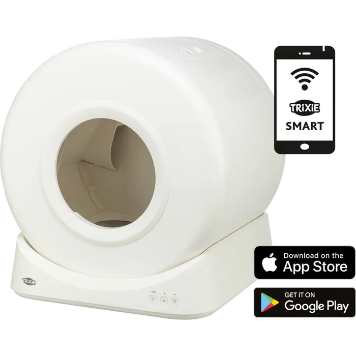 Hauptproduktbild Samočistící SMART toaleta pro kočky, 51 x 56 x 54 cm, bílá (RP 7,40 Kč)