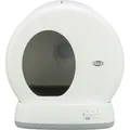 Selbstreinigende SMART-Toilette für Katzen, 53 x 55,5 x 52 cm, weiß