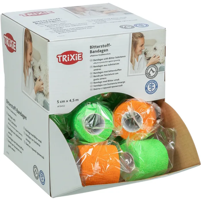 Hauptproduktbild Samodržící bandážová obinadla s hořkou přísadou 5 cm/4,5 m, [1ks]