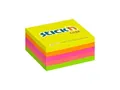 Selbstklebender Notizblock Hopax Stick'n Neon Notes 51 x 51 mm, 250 Blatt