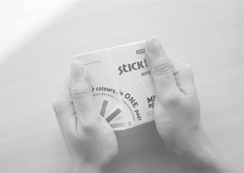 Hauptproduktbild Samolepicí bloček Hopax Stick’n Notes 360 modrý