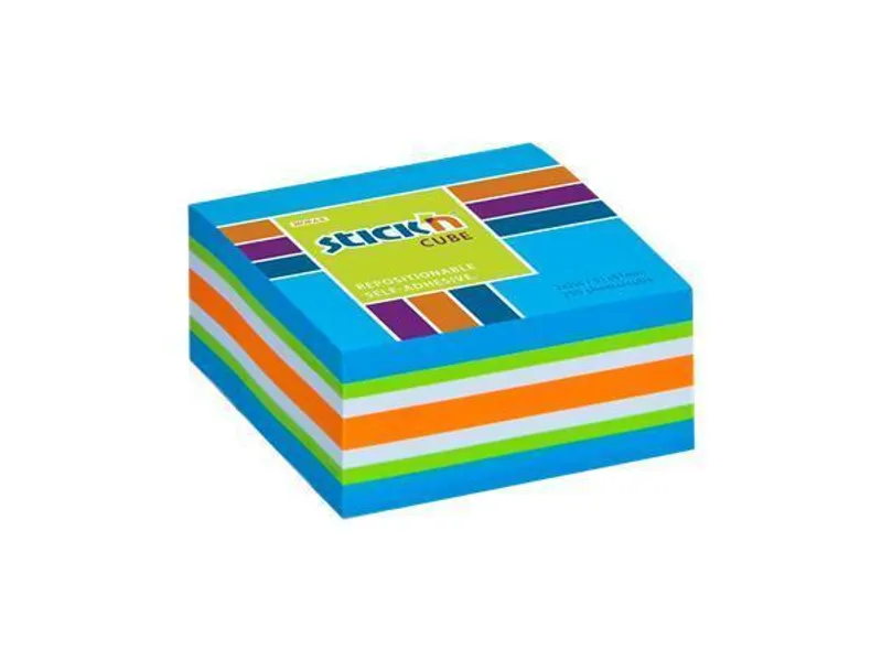 Hauptproduktbild Samolepicí bloček Hopax Stick’n Notes Neon modrý