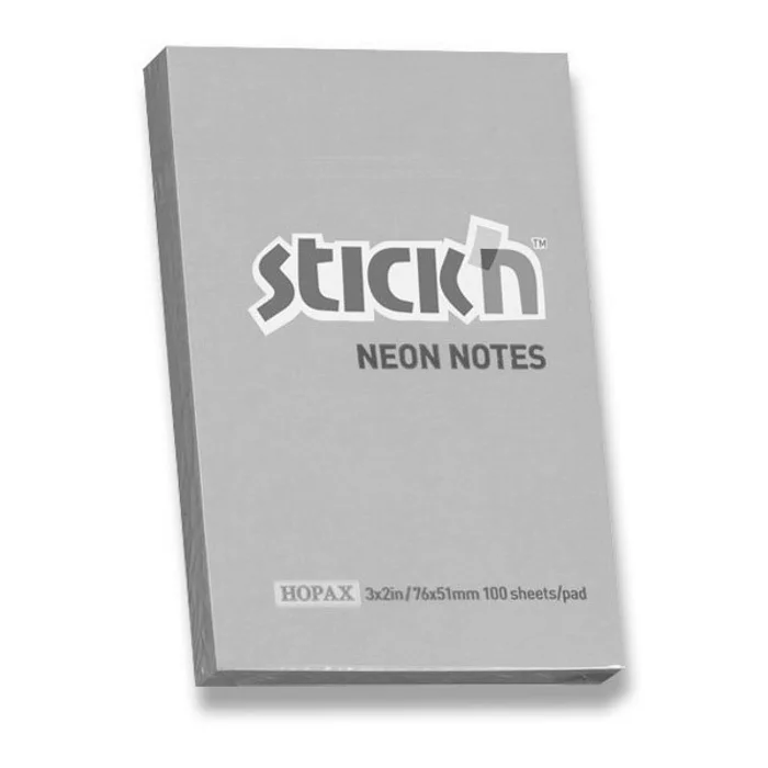Hauptproduktbild Samolepicí bloček Hopax Stick’n Notes Neon oranžový