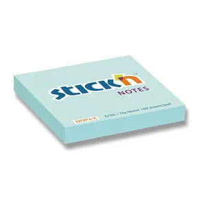 Samolepicí bloček Hopax Stick’n Pastel Notes 76 × 76 mm, 100 listů,  modrá