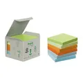 Weiteres Produktbild Samolepicí bloček, mix pastelových barev, 76x76 mm, 6x100 listů, recyklovaný, 3M POSTIT