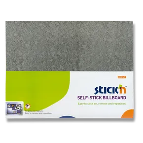 Selbstklebetafel Hopax Stick'n grau, 58 x 46 cm
