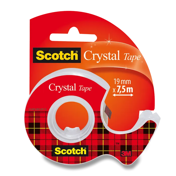 Hauptproduktbild Samolepicí páska 3M Scotch Crystal 19 mm x 7,5 m