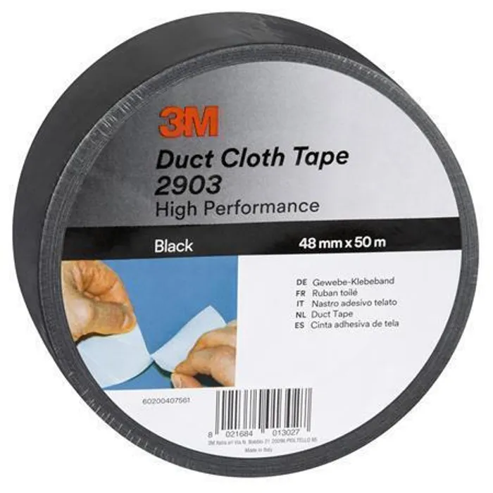 Hauptproduktbild Samolepicí páska, černá, vinyl, 48 mm x 50 m, 3M SCOTCH