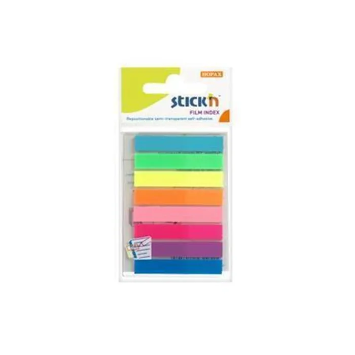 Hauptproduktbild Samolepicí proužky Stick´n Clearnote proužky 45 x 8 mm, 8 barev