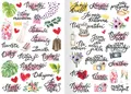 Weiteres Produktbild Sticker-Notizbuch - Hochzeitsalbum