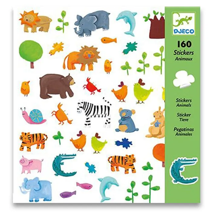 Hauptproduktbild Samolepky Djeco ZOO