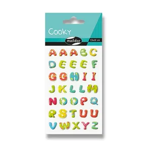 Maildor 3D-Cookie-Alphabet-Aufkleber