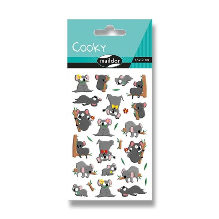 Hauptproduktbild Samolepky Maildor 3D Cooky Koaly
