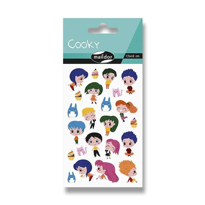 Hauptproduktbild Samolepky Maildor 3D Cooky Manga