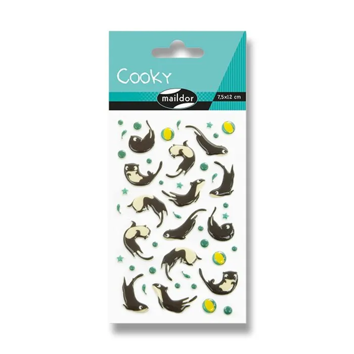 Hauptproduktbild Samolepky Maildor 3D Cooky Vydry