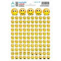 Aufkleber „Smileys“ gelb