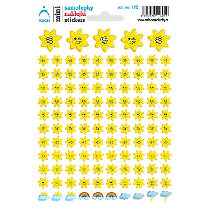 Hauptproduktbild Samolepky "Sluníčka"