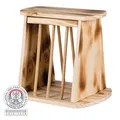 Weiteres Produktbild Freistehender Heufutterspender aus Holz, 25 x 22 x 18 cm