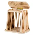 Weiteres Produktbild Freistehender Heufutterspender aus Holz, 25 x 22 x 18 cm
