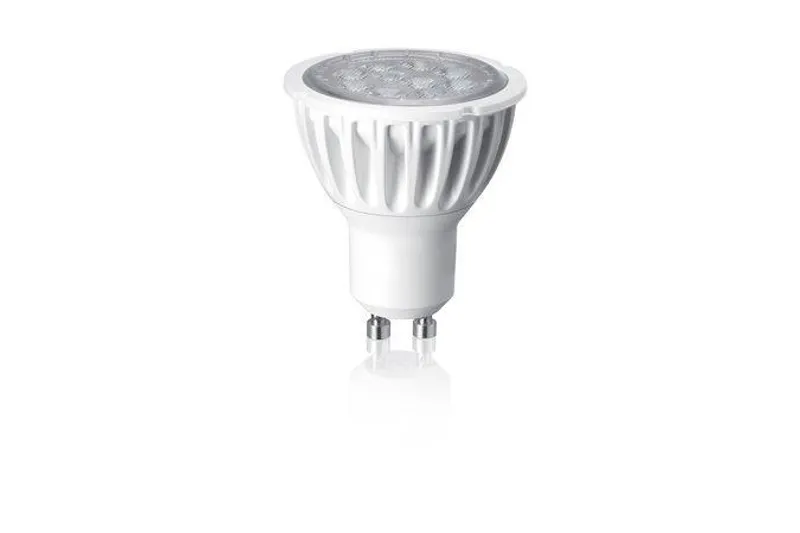 Hauptproduktbild Samsung PAR16 GU10 2700K 230V 3.3W. Barva: stříbrná, bílá, Světlá barva: Teplá bílá. Třída