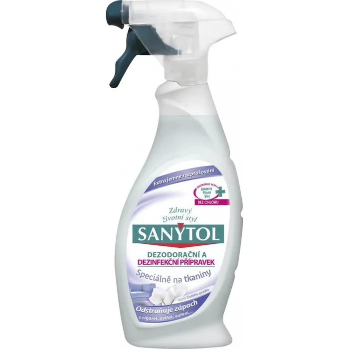 Hauptproduktbild Sanytol Dezodorační a dezinfekční přípravek speciálně na tkaniny rozprašovač 500 ml
