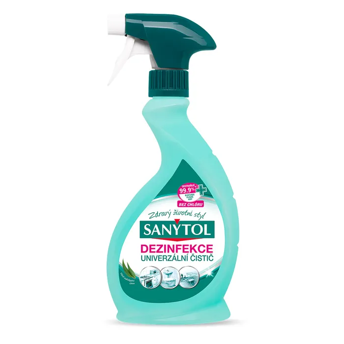 Hauptproduktbild Sanytol Eukalyptus Dezinfekční univerzální čistící prostředek rozprašovač 500 ml