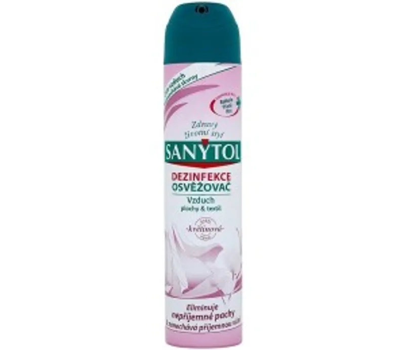 Hauptproduktbild Sanytol Květinová vůně desinfekční osvěžovač vzduchu na plochy a textil 300 ml
