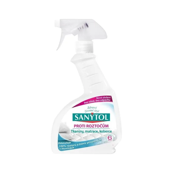 Hauptproduktbild Sanytol proti roztočům, hubí roztoče a štěnice, rozprašovač, 300 ml