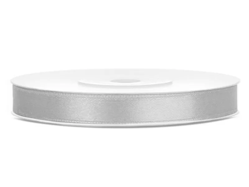 Hauptproduktbild Saténová stuha, světle modrá, 6 mm x 25 m
