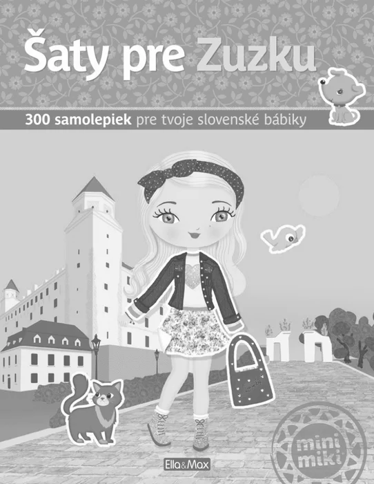 Hauptproduktbild Šaty pre ZUZKU – Kniha samolepiek