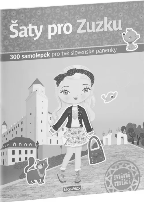 Hauptproduktbild Šaty pro ZUZKU – Kniha samolepek