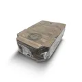 Schnitzelbox (aus Mikrowellpappe) kraft bedruckt 280 x 170 x 60 mm [100 St.]