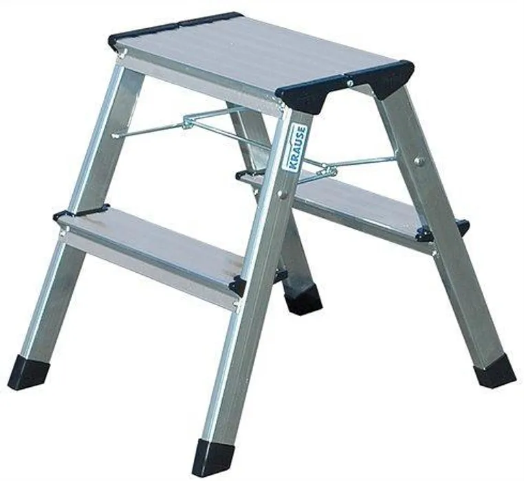 Hauptproduktbild Schůdky, 2x2 schody, hliníkové, KRAUSE "Treppy"